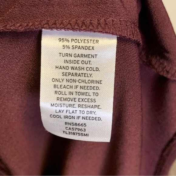 Leith Burgundy Sleeveless Swing A-Line Knee Length Dress Size M - Picture 7 of 11